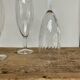6 Vintage Twisted Flutes France