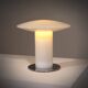 Glass mushroom table lamp attributed to Peill & Putzler, Germany, 1970s