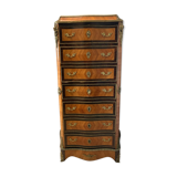 Secretary Napoleon III in rosewood and rosewood Marble top
