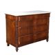 Commode ancienne Louis-Philippe en noyer XIXe siècle