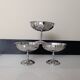 Set of 3 footed ice cream bowls