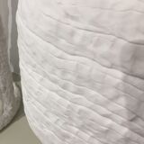 White porcelain vase