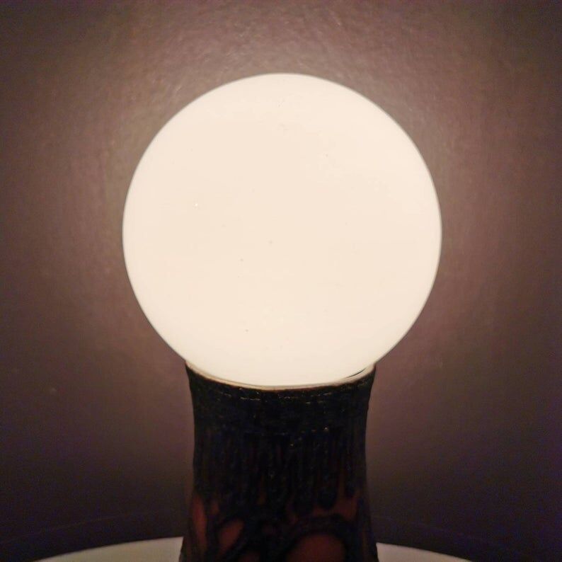Vintage ceramic table lamp 1970