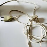 Vintage 70s metal and marble lamp