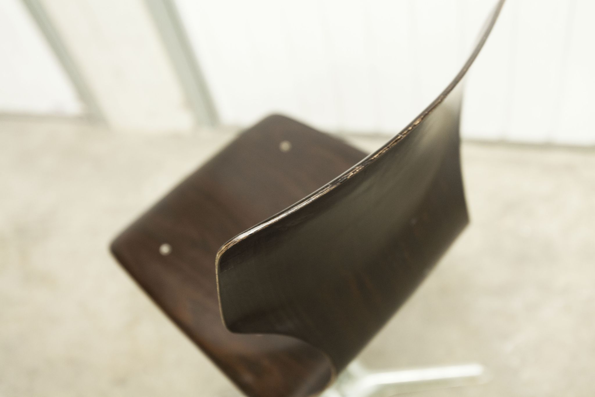 Pair of vintage evolutionary chairs by Adam Stegner for Flötotto Pagholz, 1970