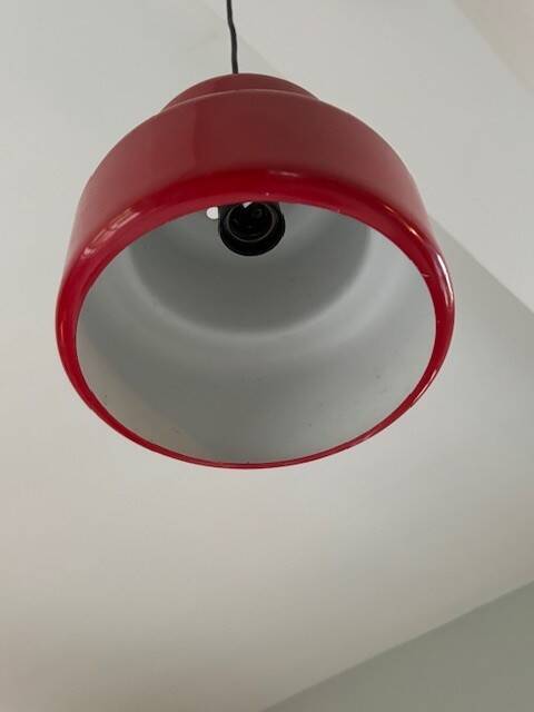 2 suspensions "Poker" de Jo Hammerborg- Danemark années 70