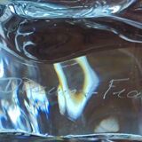 Antique Daum France Crystal Fruit Bowl