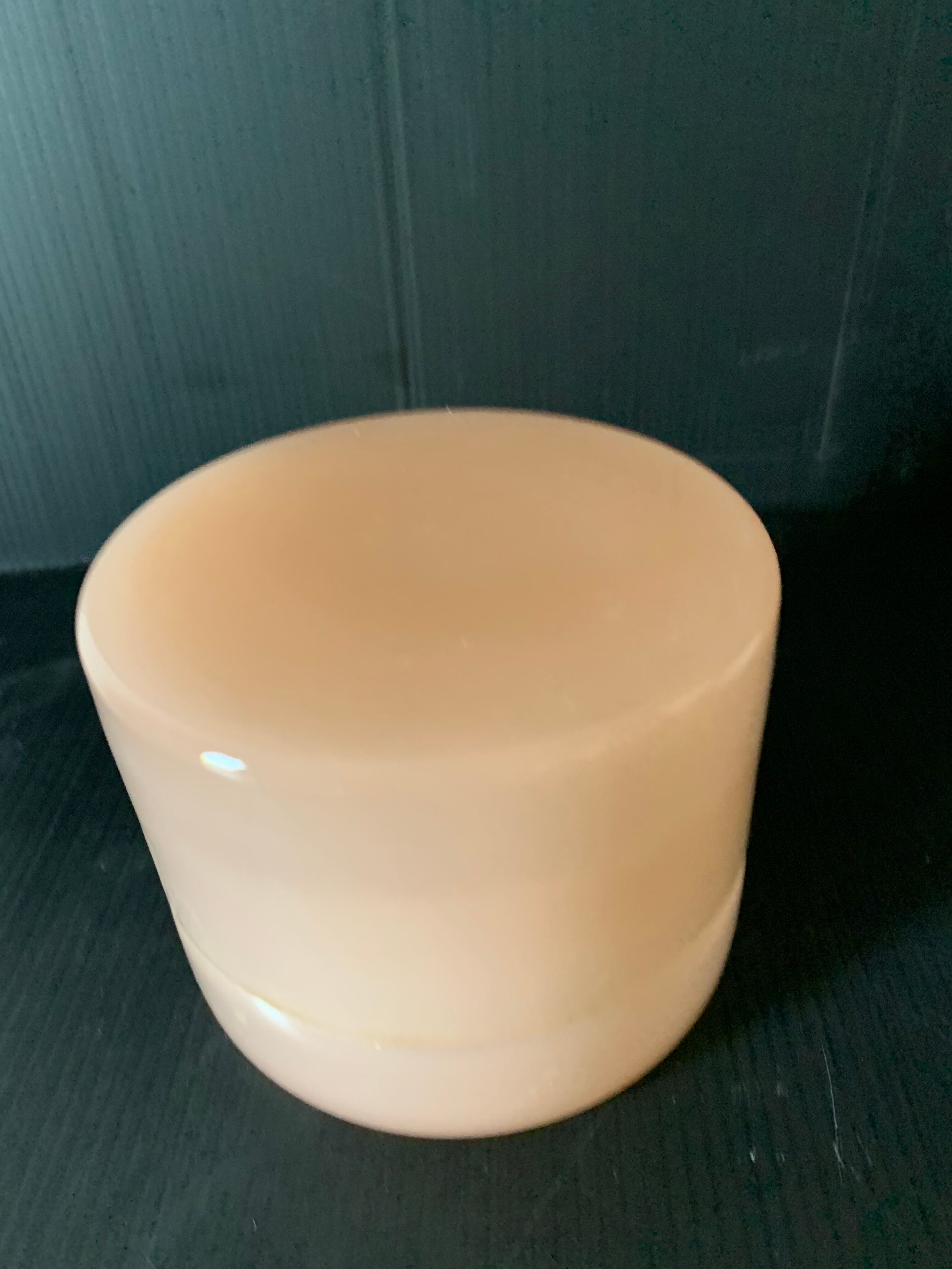 Pink opaline candy box