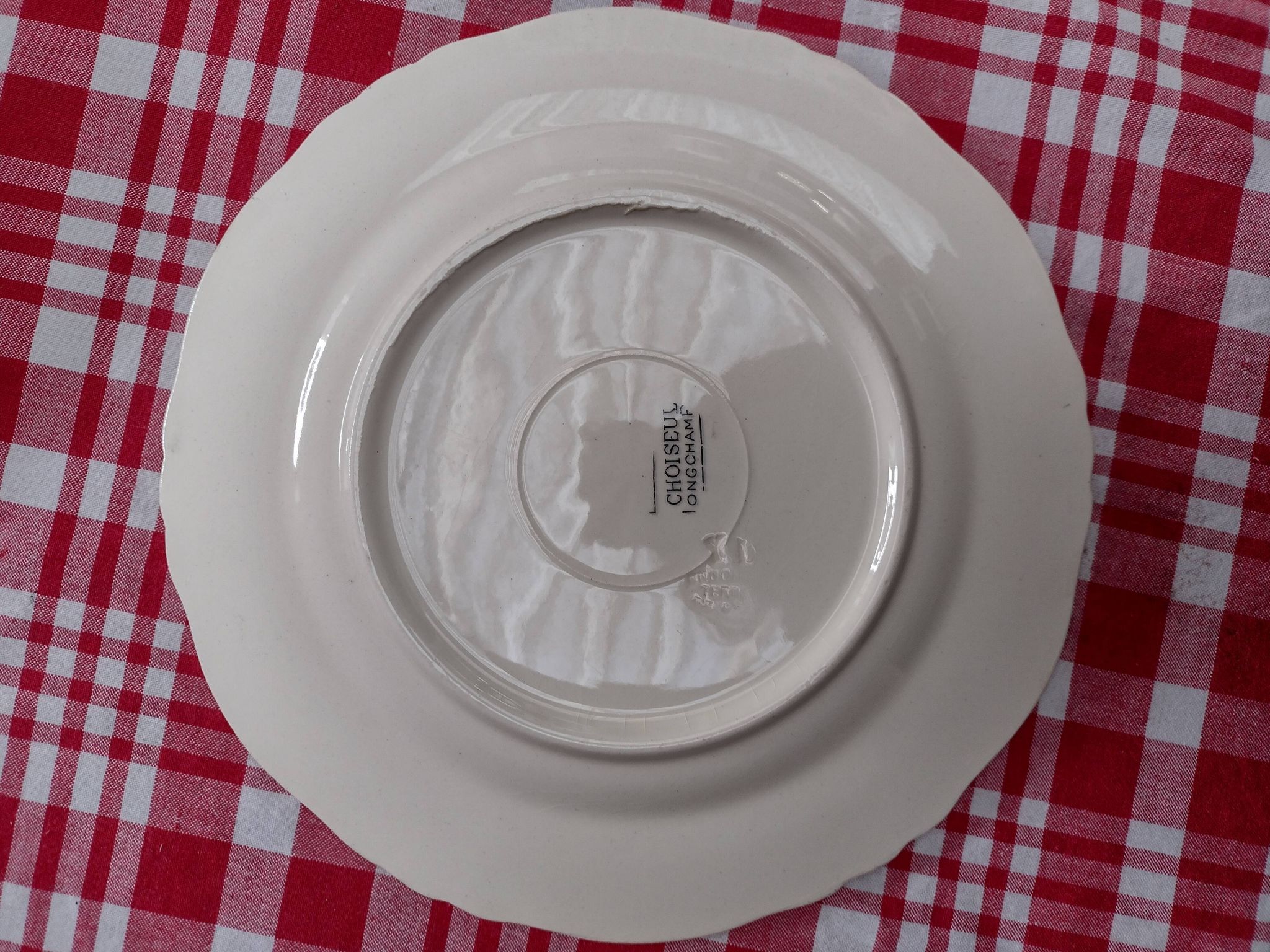 4 assiettes longchamp