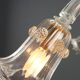 Antique Murano glass chandelier, Italy, late 19th century.