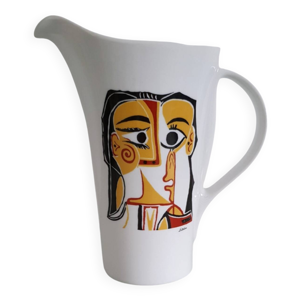 Pichet Tognana - Portrait stylisé de Jacqueline 1962