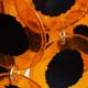 Vintage 70s chandelier – Space Age by Gino Viscosi
