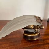 Art deco style shell wall lamp