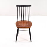 Four Mid Century Scandinavian Modern Fanett Dining Chairs by Ilmari Tapiovaara
