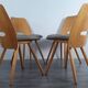 Set 4 chaises Lollipops, design Jiràk, 1960s