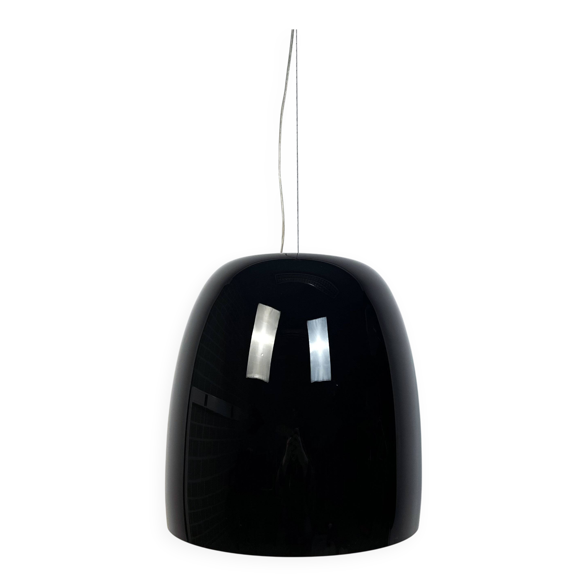 Prandina Notte S5 Pendant Lamp – Black & Yellow – Perfect Condition