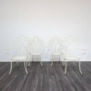 Lio Carminati Sedie Da Giardino 4 Pz Design Anni 50 Modernariato