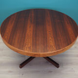 Table en palissandre, années 1970, design danois, designer: Johannes Andersen, production: Hans Bech