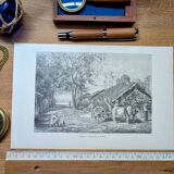 Printed in 1898, Malacca Peninsula, Malaysia.