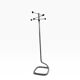 Chrome vintage coat stand / floor coat rack