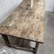 Table de ferme 1900 en chêne "Ruoms"