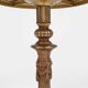 Beautiful brass side table with onyx marble top, France ca. 1950