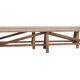 Wooden farm bench 2m43