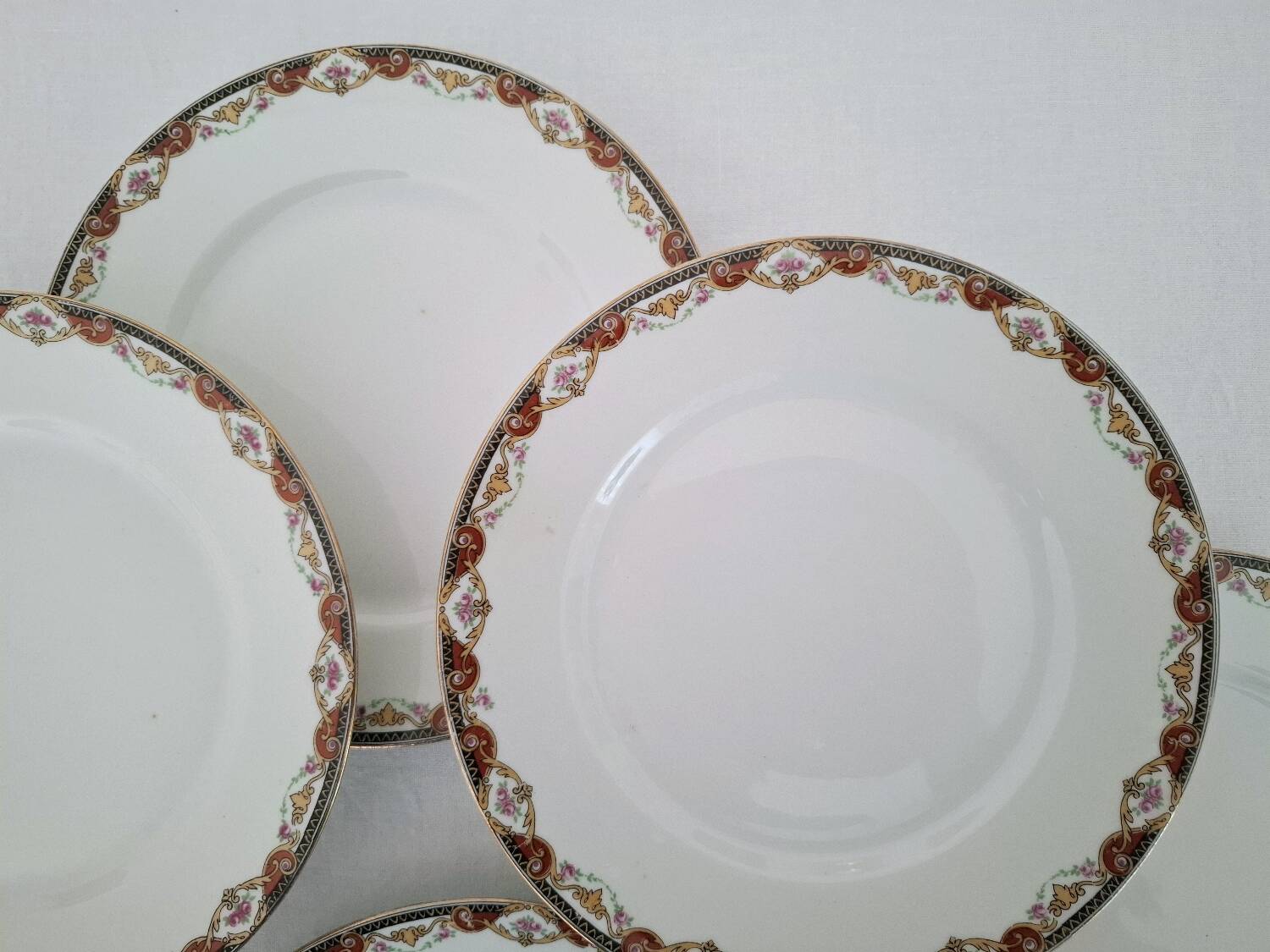 Limoges Porcelain Dessert Plates