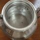 Silver-plated metal sugar bowl from the Art Nouveau period.