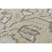 1970s Vintage Persian Handmade Wool Cotton Orange Area Rug 246x345