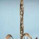 Mid-century crystal chandelier by Palwa
