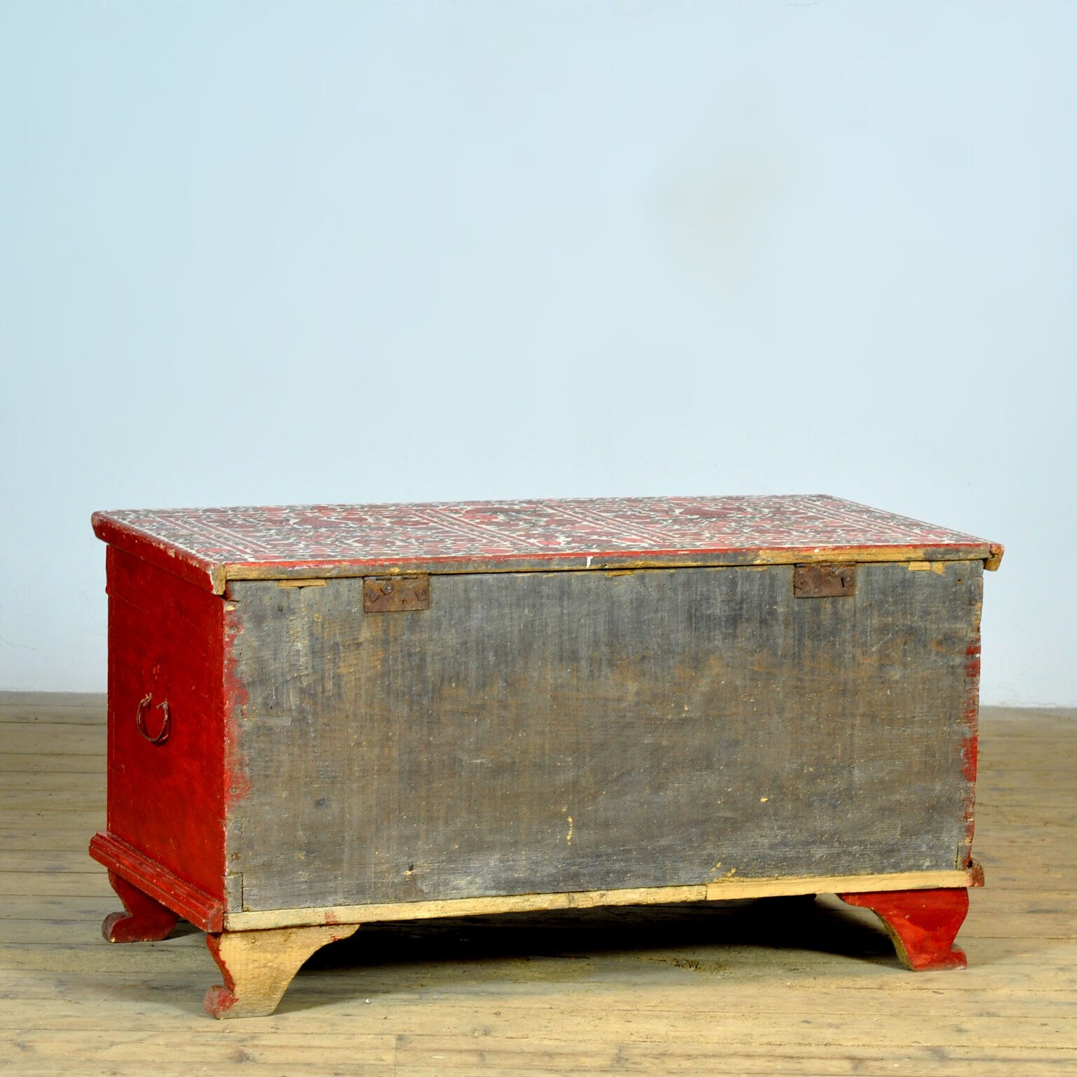 Folk art bridal chest, circa 1950