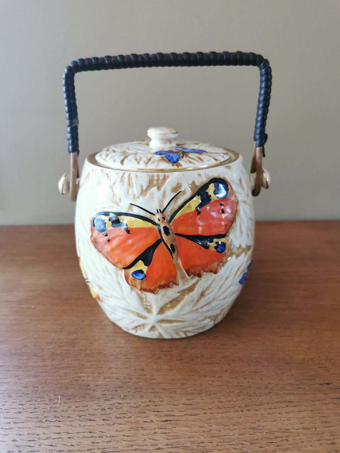 Vintage ceramic candy box