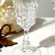Lot of 17 flutes glass glass champagne crystal of Arques Pompadour