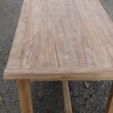 Farm table one drawer cherry wood gross