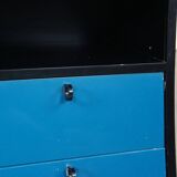 Set of 2 (bedside) tables by Umberto Asnago for Giorgetti on wheels