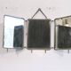 Vintage triptych mirror 1950