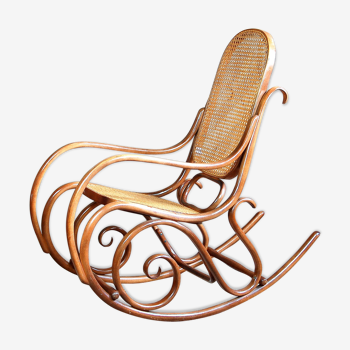 Rocking-chair Thonet années 30