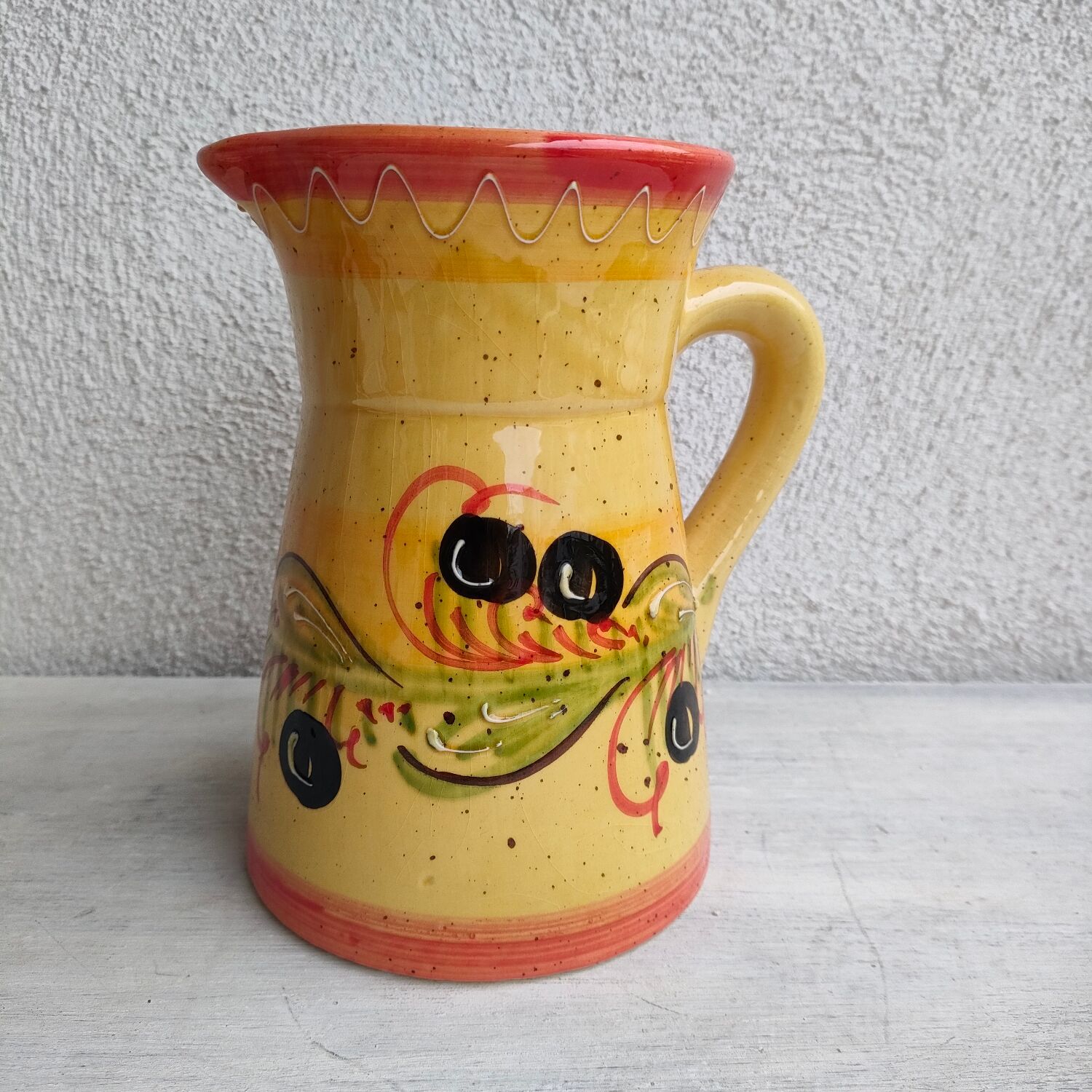 Lot of Provençal ceramic tableware