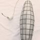 62cm spindle light fixture mother-of-pearl and brass from the 70s