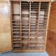 large antique wooden storage unit