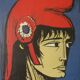 Poster Portrait of Marianne Bernard Buffet Special Edition Vittel 1989