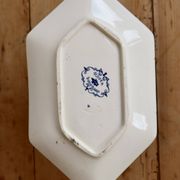 Saucière ancienne terre de fer Longchamp modèle Rouen XIXe