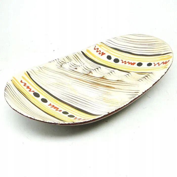 B3r ceramic platter germany pop-art new look