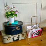 Brass magazine rack