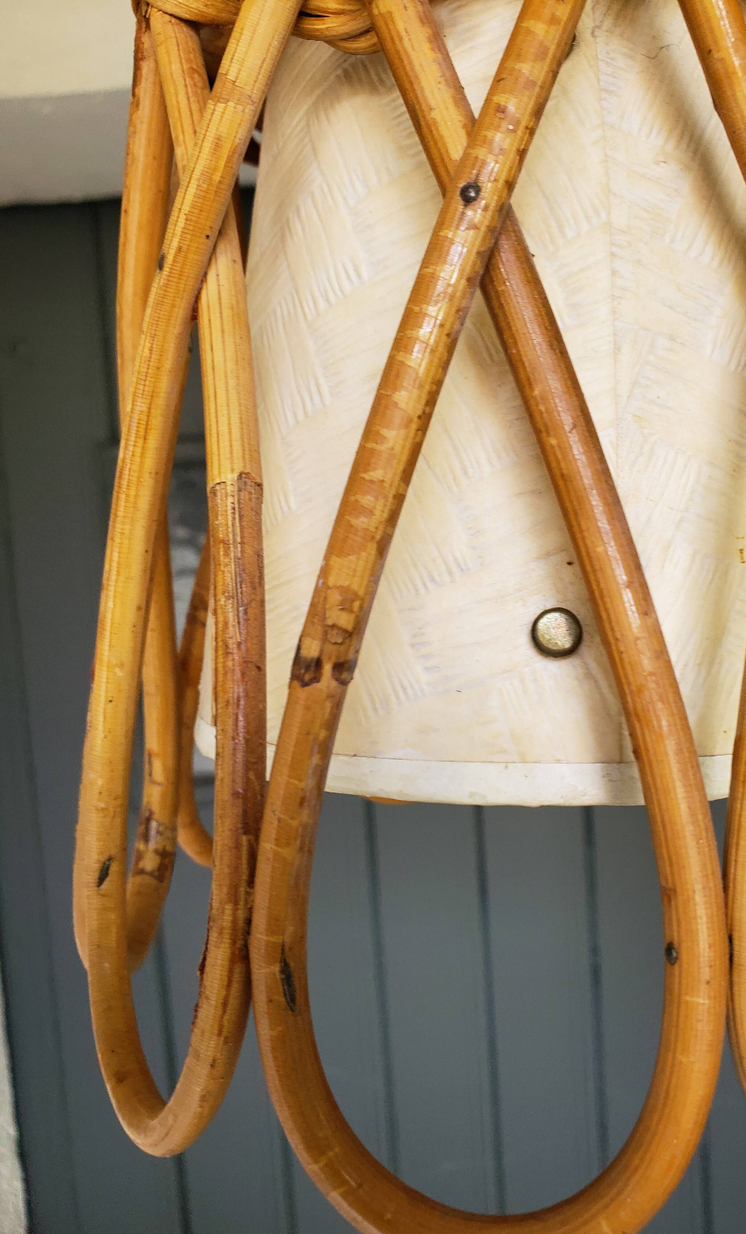 60's rattan suspension