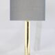 1950s Brass Table Lamp, Denmark