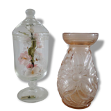 Batch vases + jar