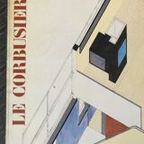 Poster after  axonometric perspective of the villa cook, 1926. 80 x 70 cm