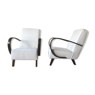 Set de 2 fauteuils Jindrich Halabala